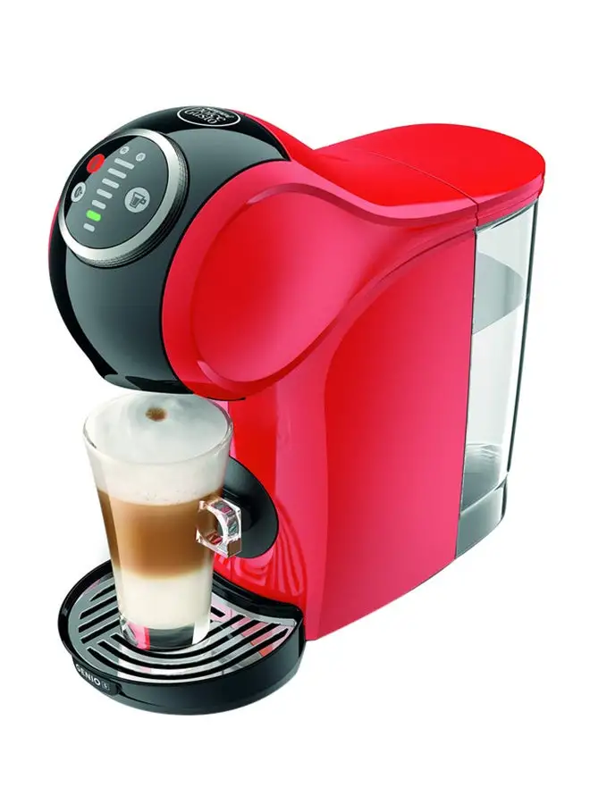 Dolce Gusto Genio S Plus ماكينة صنع القهوة الأوتوماتيكية 0.8 لتر 1600 وات 12444338 أحمر