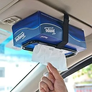 Car tissue papaer box holder/sun visor tissue box holder/portable car tissues holder/auto rear seat headrest support hold clip/car tissues holder