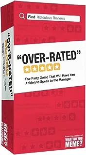 WHAT DO YOU MEME? Over-Rated - The Adult Party Game Where You Compete To Review Absurd Locations