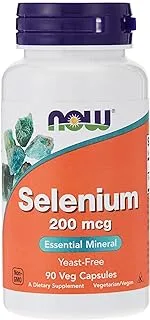 Now Foods السيلينيوم 200Mcg Vcaps. 90 ثانية