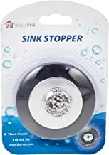 Home Pro Kitchen Sink Bath Tub Stopper Plug, 75mm/50mm, Silver, 5211