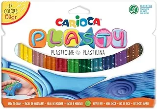 Carioca Plasty 150Gr 12Pcs Model. Clay