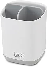 Joseph Joseph 70509 Easystore ToothbrUSh Holder Bathroom Storage Organizer Caddy, Small, Gray