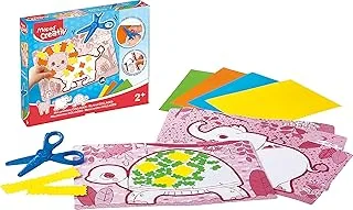 Maped Creativ Early Age My First Collages - Cut And Glue Kit, Assorted, 907040