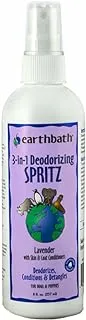 Earthbath Natural Deodorizing Spritz Lavender Scent Pump Spray, 8O