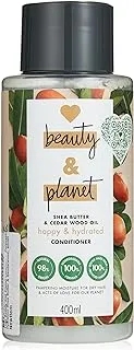 Love Beauty And Planet Conditioner Purposeful Hydration Shea Butter & Cedar wood oil, 400Ml