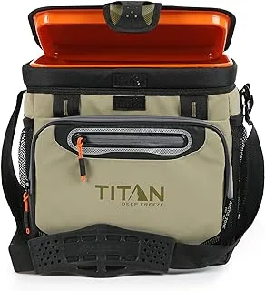 Arctic Zone Titan Deep Freeze Cooler - Zipperless Hardbody Cooler with Deep Freeze Insulation, HardBody Liner, and SmartShelf