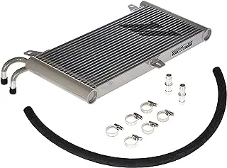 Mishimoto MMTC-RAM-94SL Transmission Cooler Compatible With Dodge Ram Cummins 5.9L 1994-2002 Silver