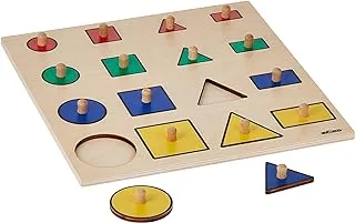 Educationall Geometric Shapes Board, E522418