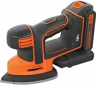 BLACK+DECKER Cordless Mouse Detail Sander, 18V, Battery Not Included - Bdcds18N-Xj,