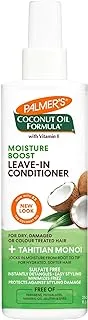 Coconut Oil Leave-In Conditioner by Palmers for Unisex - 8.5 oz Conditioner - (Pack of 2)