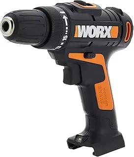 Worx 20V Drill Driver, 30Nm, Bare Tool, Color Box, No Battery And Charger Included, Wx101.9