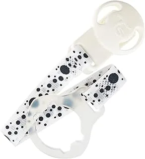 Twistshake Pacifier Clip White, 1 count