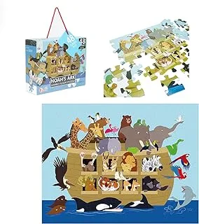 Tu Sun Noah'S Ark Jumbo Floor Puzzle, Multicolor, 88095, Puzzles