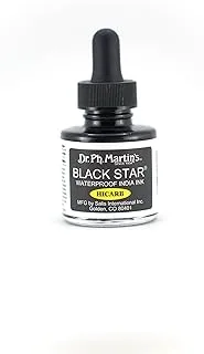 Dr. Ph. Martin's BLK STAR HI-CARB W/P INK 1oz