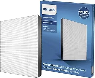 Philips NanoProtect HEPA Filter - Genuine Replacement Filter, Up to 24 months lifetime, Filters 99.97% 0.003μm particles - FY1410/30