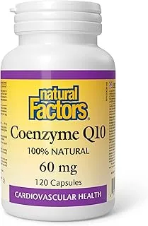 Natural Factors Coenzyme Q10 60 Mg 120 Vegetarian Capsules