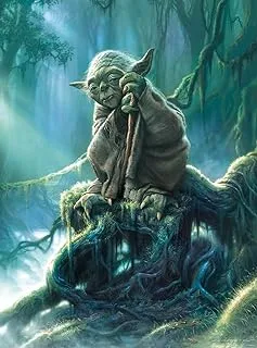 Buffalo Games Star Wars - Fine Art Collection - Yoda - 1000 Piece Jigsaw Puzzle