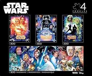 Buffalo Games Star Wars - Collector's Edition 4-in-1 Jigsaw Puzzle Multipack