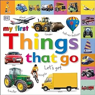 Tabbed Board Books: My First Things That Go: Let'S Get Moving!