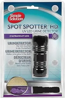 Simple Solution Spot Spotter Uv Led Urine Detector, Black, 91218-2P