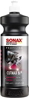 SONAX PROFILINE Cutmax (1 Litre) - High Effective Abrasive Polish for Weathered and Scratched Paintwork. Silicone-free | Item No. 02463000