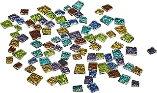 Mosaic Mercantile Sparkle Assorted Mosaic Tile, 1/2-Pound