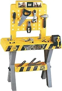 Theo Klein Caterpillar X-Leg Workbench, Multicolour