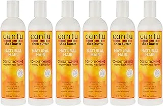 Cantu natural hair condition creamy hair lotion 12 ounce (354ml) (6 pack)