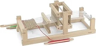 Viga Arts And Craft Wooden Weaving Loom Intellectual Toy For Kids Ages 2+ Years, 51366