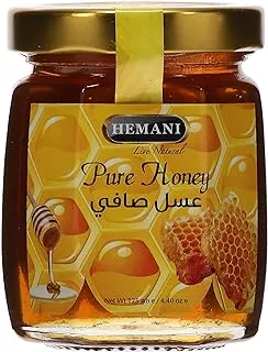 Hemani Honey Pure 125gm - Premium Pure Organic Honey, Natural Sweetener with Medicinal Properties Fights Infections & Healing Properties