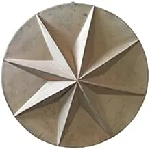 Dubai Garden Centre Terracotta Star Wall Decor