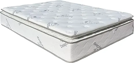 Deep Sleep Every Night Memory Foam And Innerspring Hybrid Medium Feel Mattress Double/Full - 140 X 200 Cm