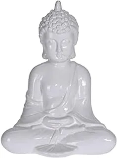 Dubai Garden Centre Ki Buddha Statue, White