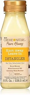 Creme of Nature pure honey detangler 8 ounce leave-in (236ml) (3 pack)