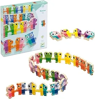 Djeco Domino Up Wooden Game 28-Piece