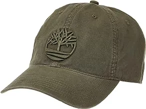 Timberland Men's Baseball Cap with Leather Patch Logo