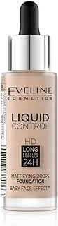 EV LIQUID CONTROL FOUNDATION W/DROPPER 030 SAND BEIGE 32ML