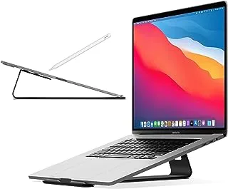 Twelve South ParcSlope II for MacBook, Laptops and iPad Pro | Hybrid Laptop Typing Stand and Tablet Desktop Sketching Wedge