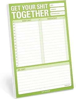 Knock Knock Get Your Together Pad, To Do List Note Pad, 6 x 22.8 cmes