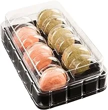 Restaurantware Macaron Box, To Go Packaging / Container - Holds 12 Macarons Shock Safe For Transport 100Ct Box Restaurantware