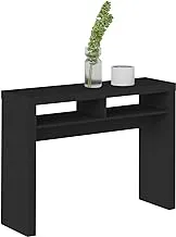 Artely Mdf/Honeycomb Vegas Console Table, Black, H80.5 X W30 X D110 Cm