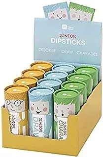 Talking Tables Junior Dipsticks, 80 Sticks, Multicolour