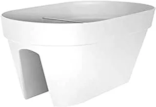 Elho Loft Urban Flower Bridge Pot, White