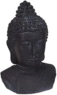 Dubai Garden Centre KI Buddha Head, Black