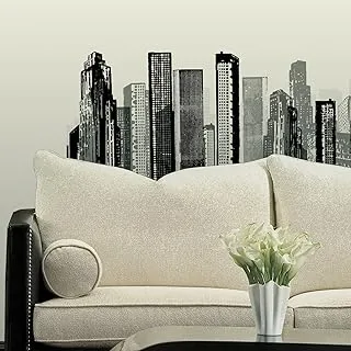 Roommates Cityscape Giant Wall Decal, Multi-Colour, Rmk1602Gm