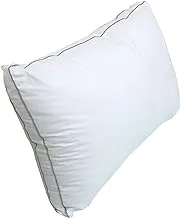 Maestro 1 P.C 233Tc Cotton Down Proof Pillow Double Piping 50 X 75 + 4 cm White