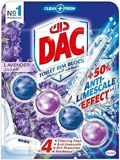 Dac Toilet Rim Block Ragrance Boost Lavender 50g