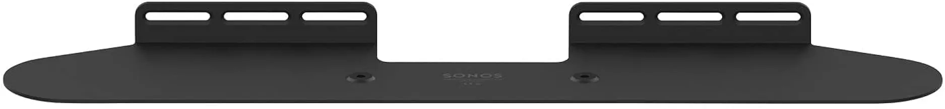 Sonos Wall Mount For All-New Sonos Beam Sound Bar - Easy To Install Speaker Wallmount Kit, Sonos Beam Wall Mount Black, Black