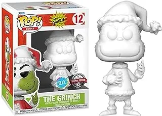 Funko Pop! Books: the Grinch - Grinch - (DIY) - White - Dr. Seuss - Collectable Vinyl Figure - Gift Idea - Official Merchandise - Toys for Kids & Adults - Model Figure for Collectors and Display